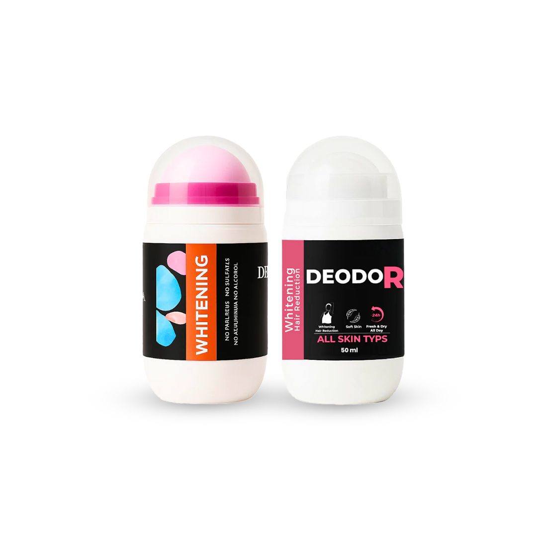 Deodorant Duo (Whitening + Hair Reduction) +free shipping