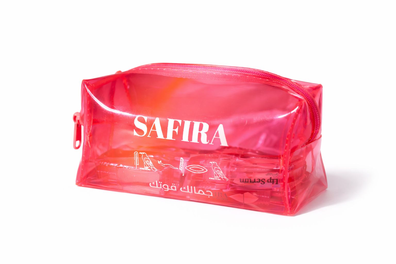 The "Beach to Dinner" Glow Kit (Rose Petal Dry Oil + Facial Wash Gel + The Safira Bag