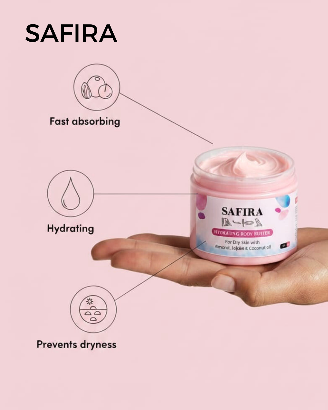 Hydrating Body Butter - Safira Care
