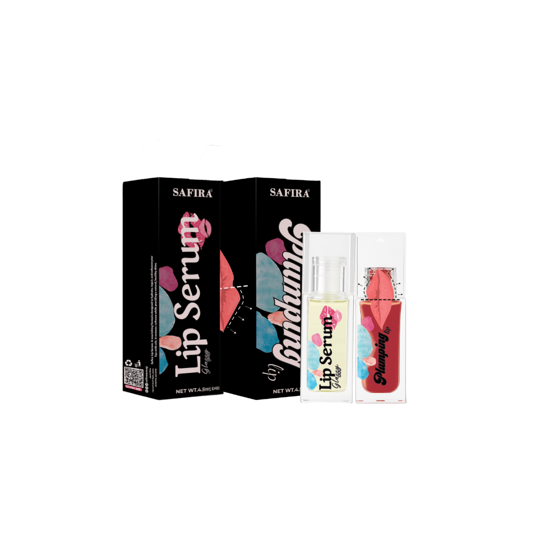 Lip Plumping + Lip Serum Bundle | Plump & Hydrate Lips - safira care