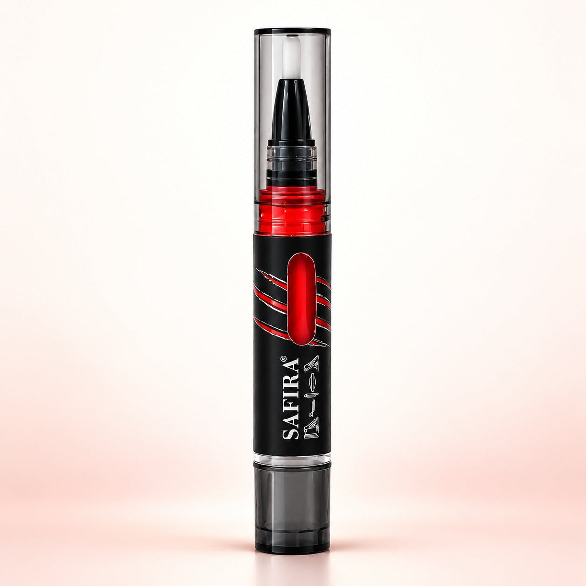 Safira Red Nail Serum — Safira studio product photograph