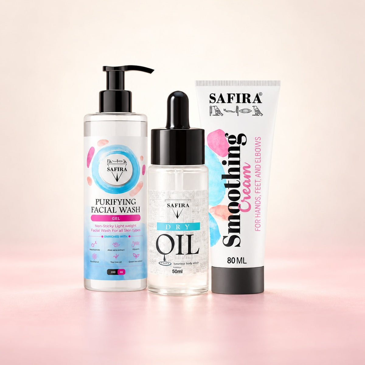 The Essential Skin Radiance Kit — Safira studio product photograph