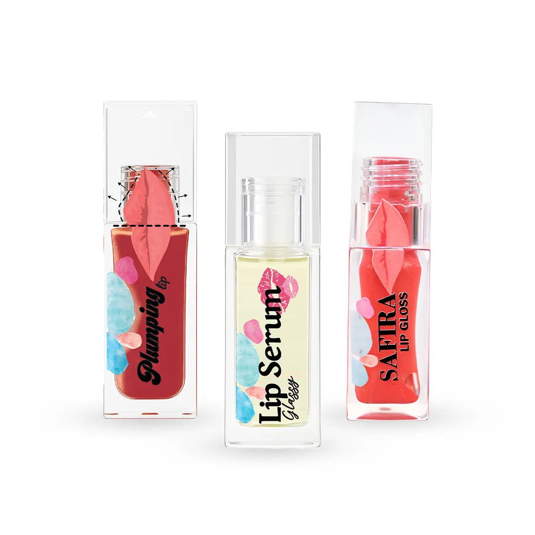 عرض (Lip Serum + Lip Plumping Serum + Lip Gloss)