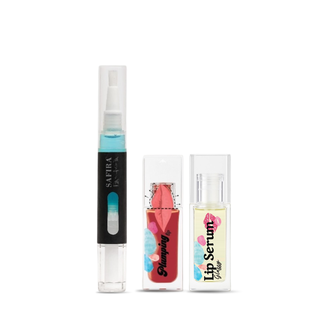 offer (blue nail serum + Lip Serum + Lip Plumping) + free shipping