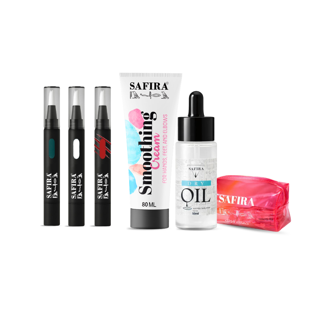 Offer Three Nail Serums (Blue+White+Red) + Smoothing Cream + Dry Oil soft + Free Shipping